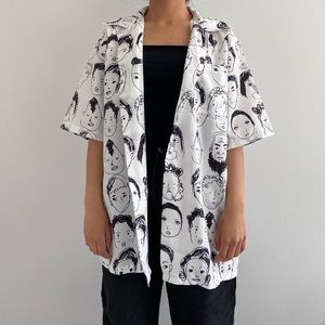 Yesstyle Faces Oversize Blouse